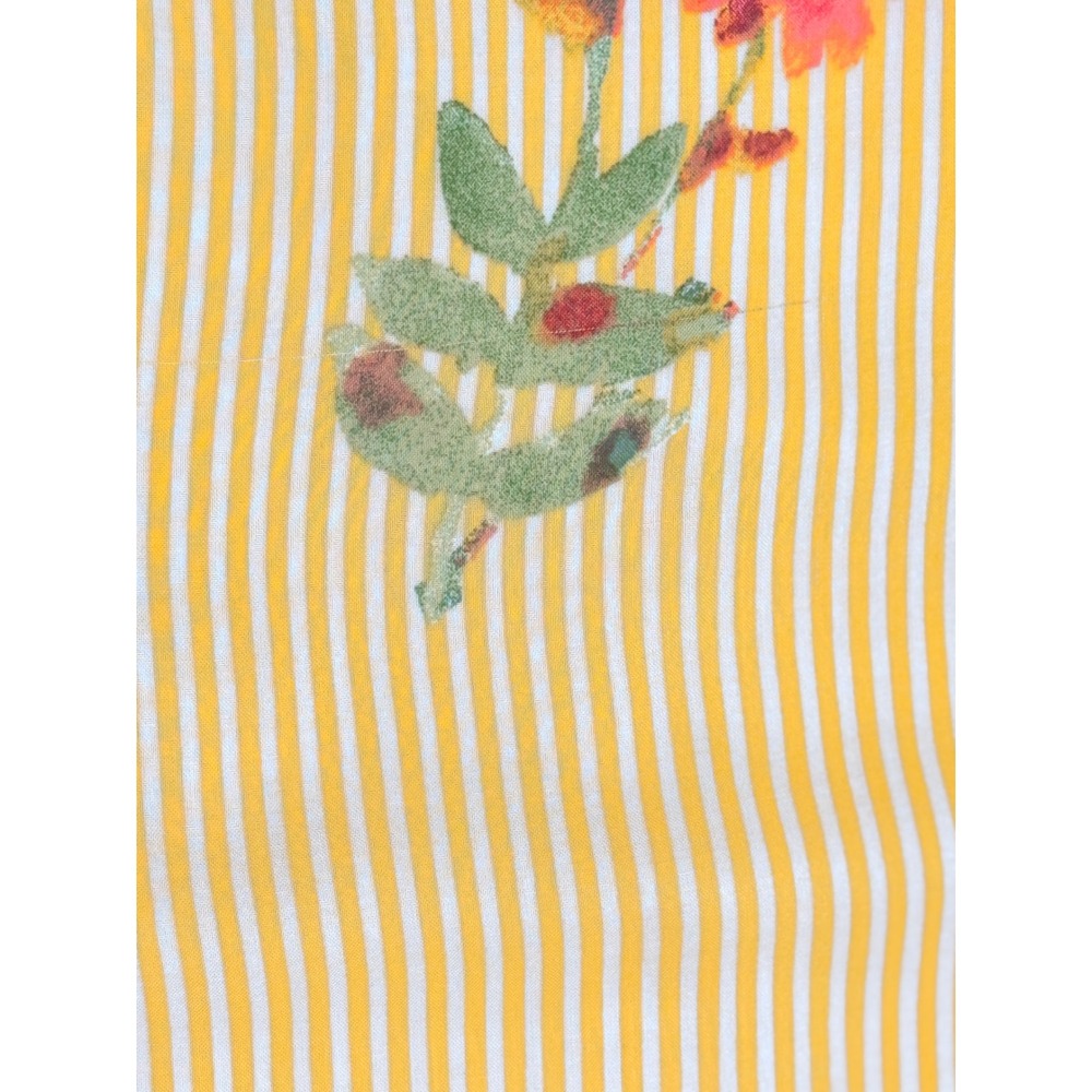 Free People Rosie Posie Sunshine Floral Strapless Midi Dress Womens L - Picture 4 of 16